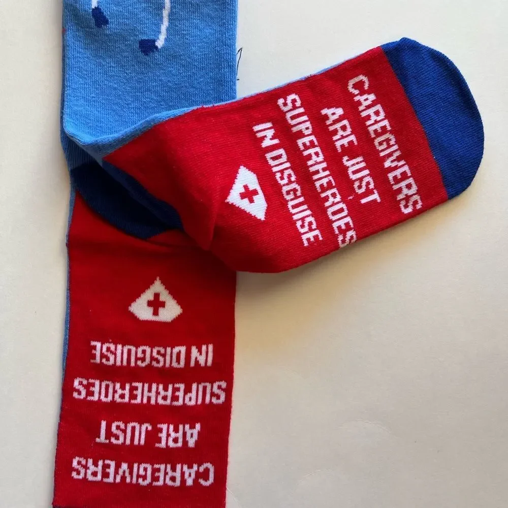 Men's Crew Socks -Health Worker Series- Hero- NWT